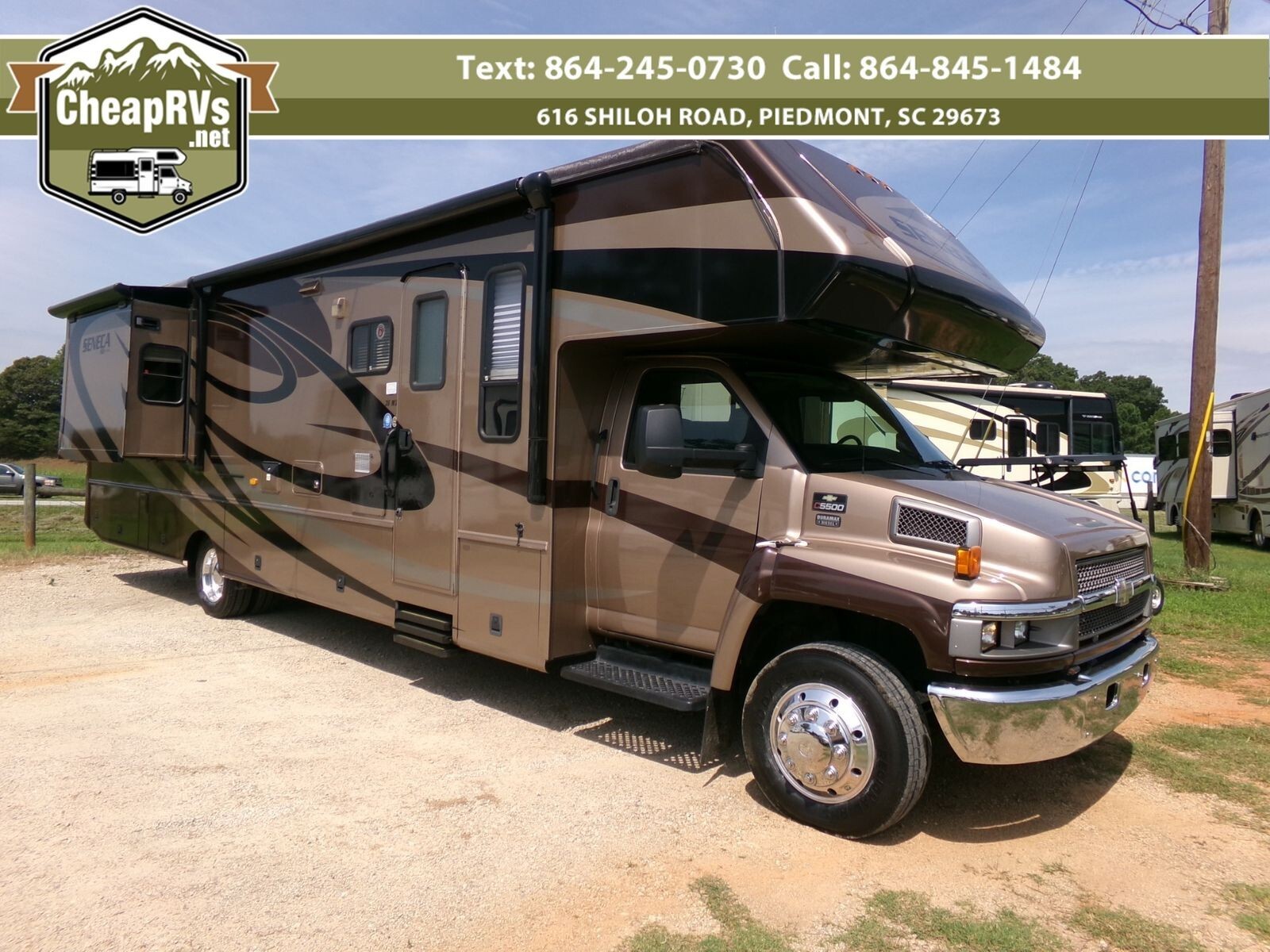 @@ 4k miles NICE 330hp Diesel Super C Used RV Motorhome Full Paint 2 slide Jacks