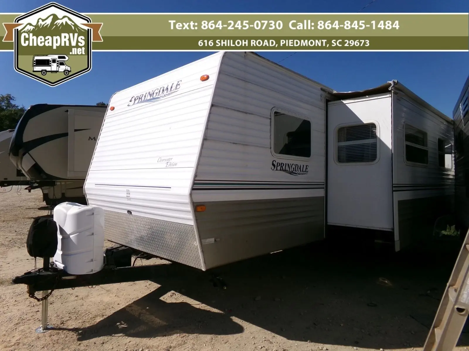 1 owner Nice Bunk bed camper Used RV trailer cheap no repo forest river reserve