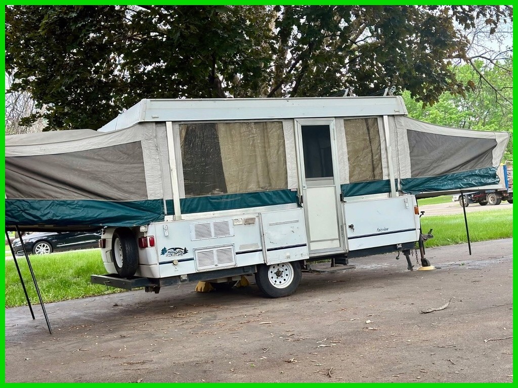 2000 Coleman Fairview Pop Up Camper Solid Roof and Floors Moved July 2025