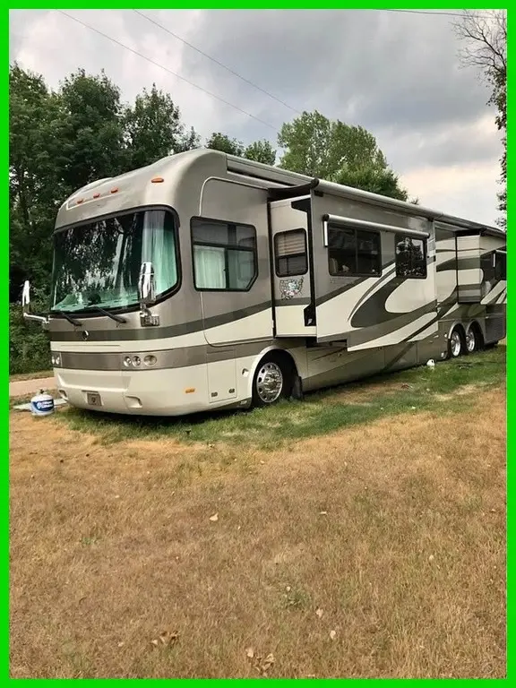 2007 Holiday Rambler Navigator 45PDQ Class A Diesel 45ft Stock #595117