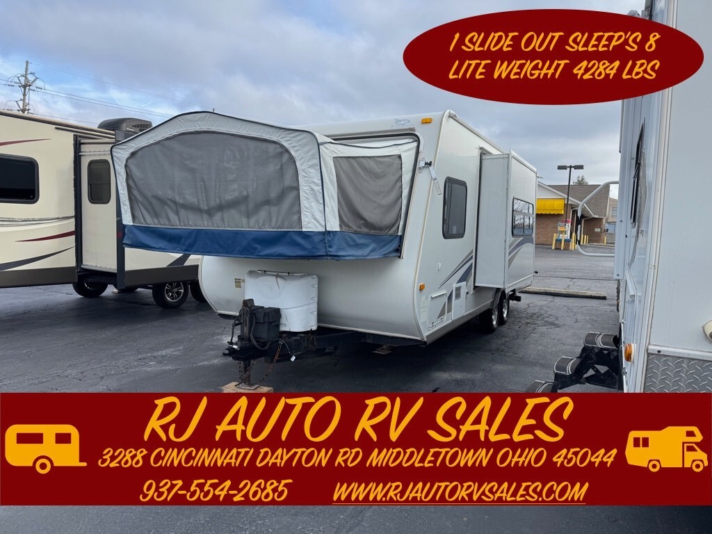 2010 JAYCO JAY FEATHER 23B 1 SLIDE OUT CLEAN LOADED 1 SLIDE OUT READY TO GO