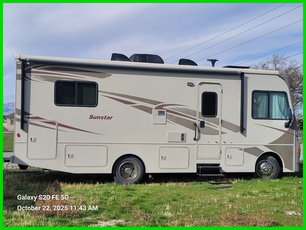 2016 Itasca Sunstar 26HE 27ft Class A RV Stock Number 6222938 6.8L 19,838 Miles