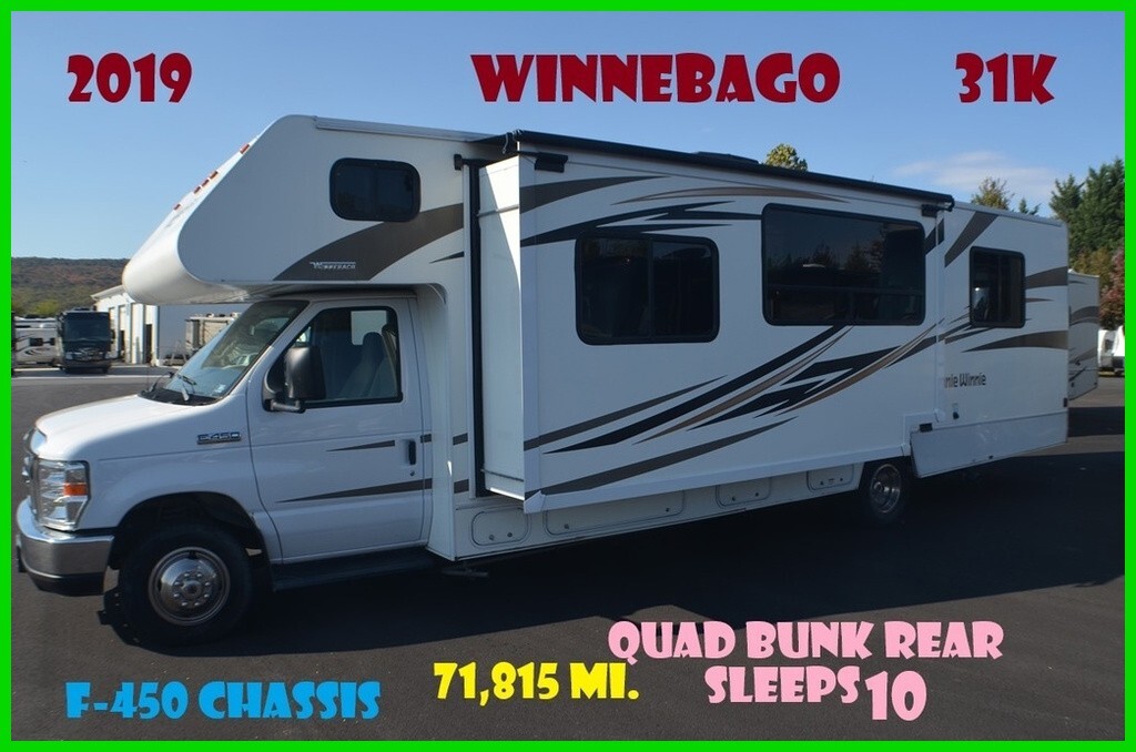 2019 Winnebago Minnie Winnie 31K QUAD BUNK