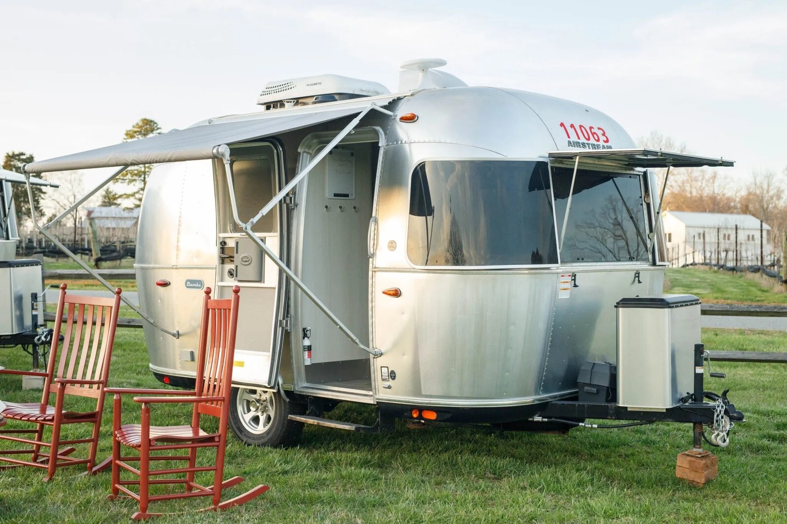 2021 Airstream Bambi 16 ~ Dinette ~ Kitchenette ~ Bathroom