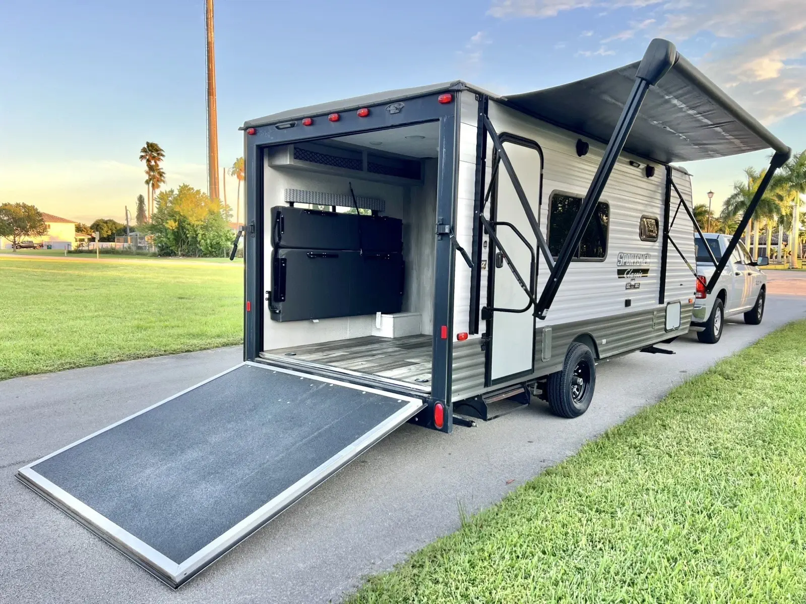 2022 KZ Sportsmen Classic 180TH Toy Hauler RV Travel Trailer