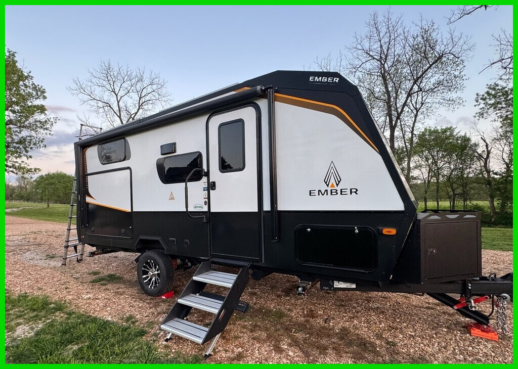 2023 Ember Overland Series 191MSL 22ft Travel Trailer Solar Bunks Slps 6 #593483