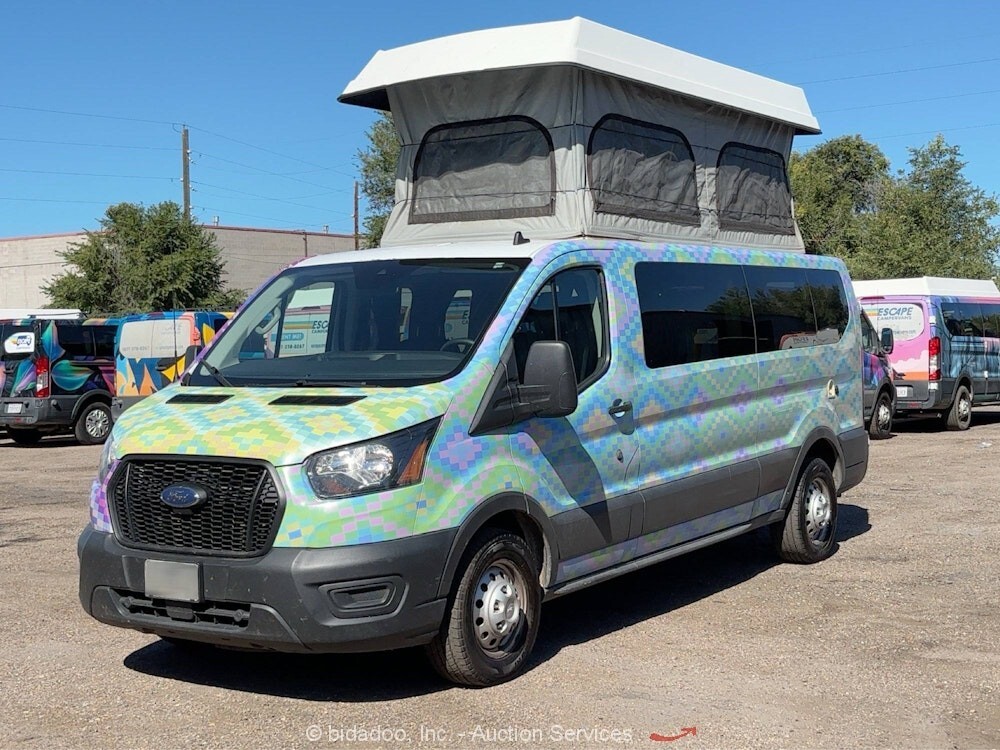 2023 Ford Transit Camper Van Truck Vehicle RV Motorhome Kitchenette bidadoo