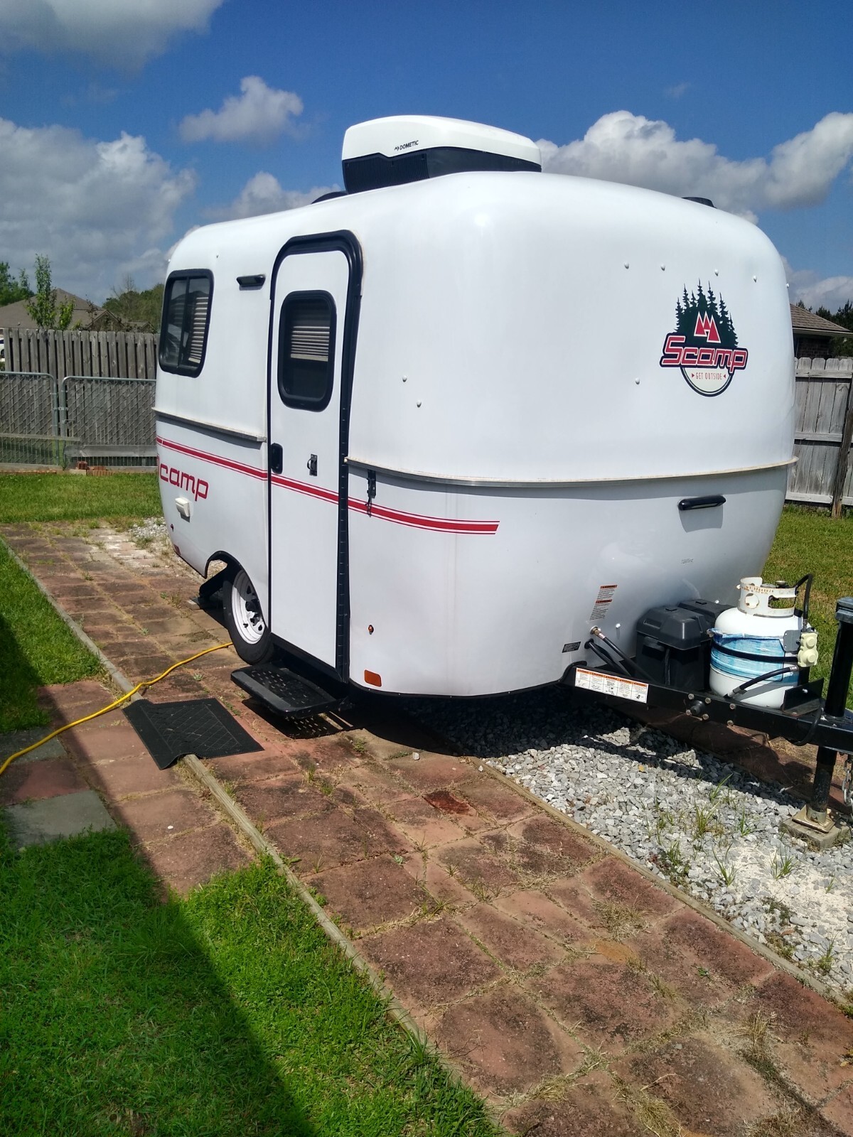 2024 SCAMP Travel Trailer 13' Layout #2 Bathroom and Shower