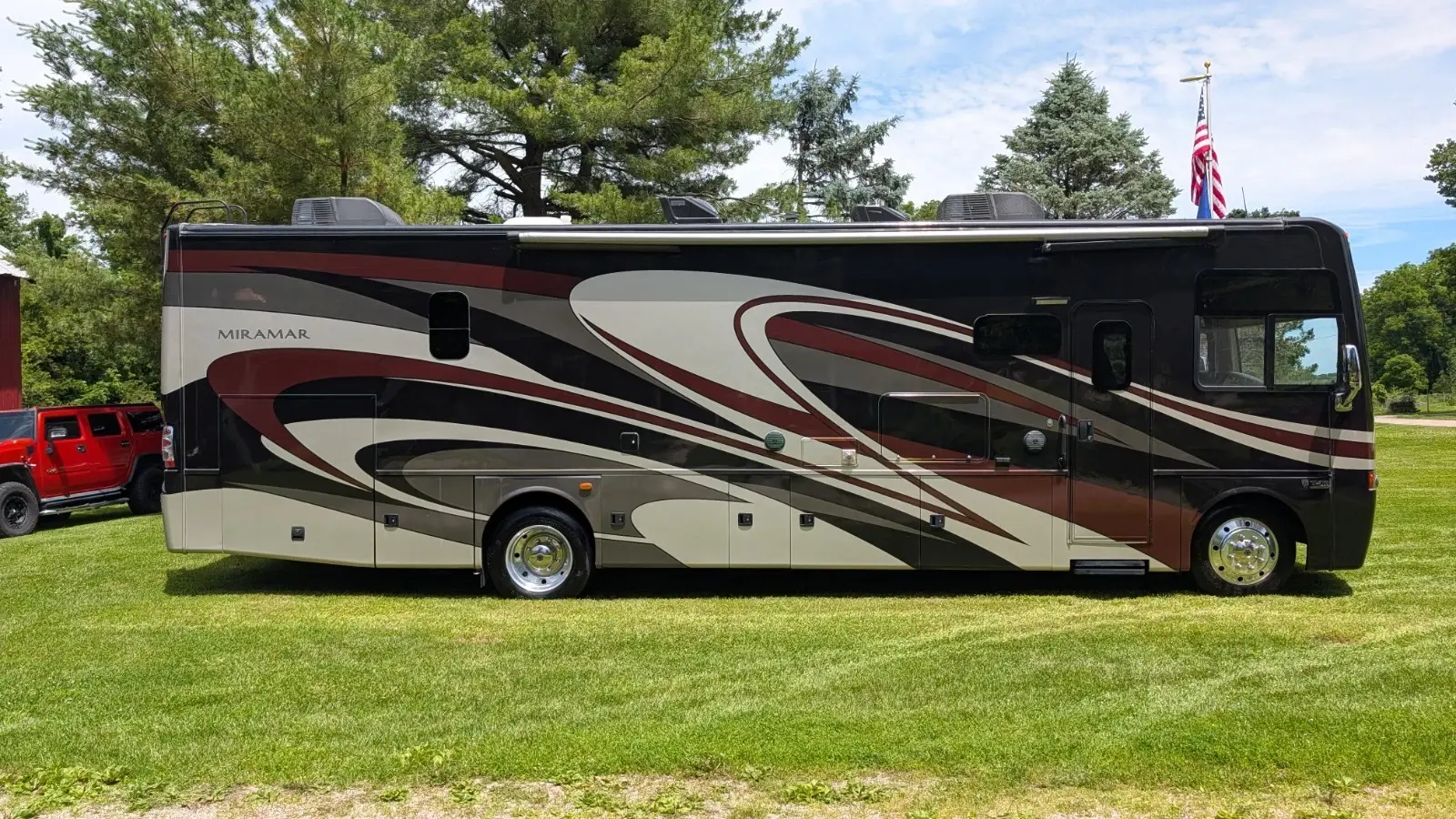 class A motorhome rv used gas