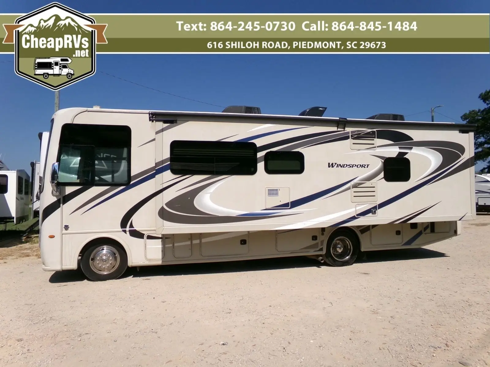 L@@K only 9500miles Used Wall Slide Motorhome Onan nice cheap repo RV worth $70k