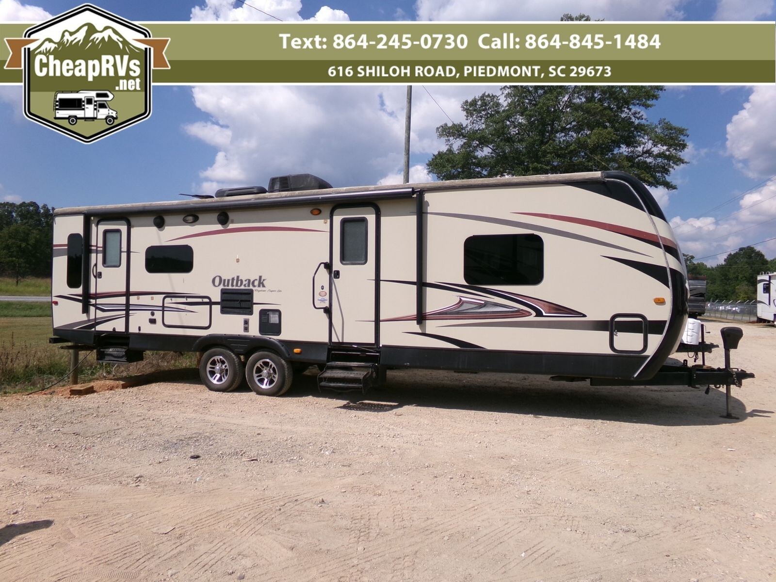 No Reserve Used 2 slide Camper Trailer Big RV DIY forest river airstream Jayco @