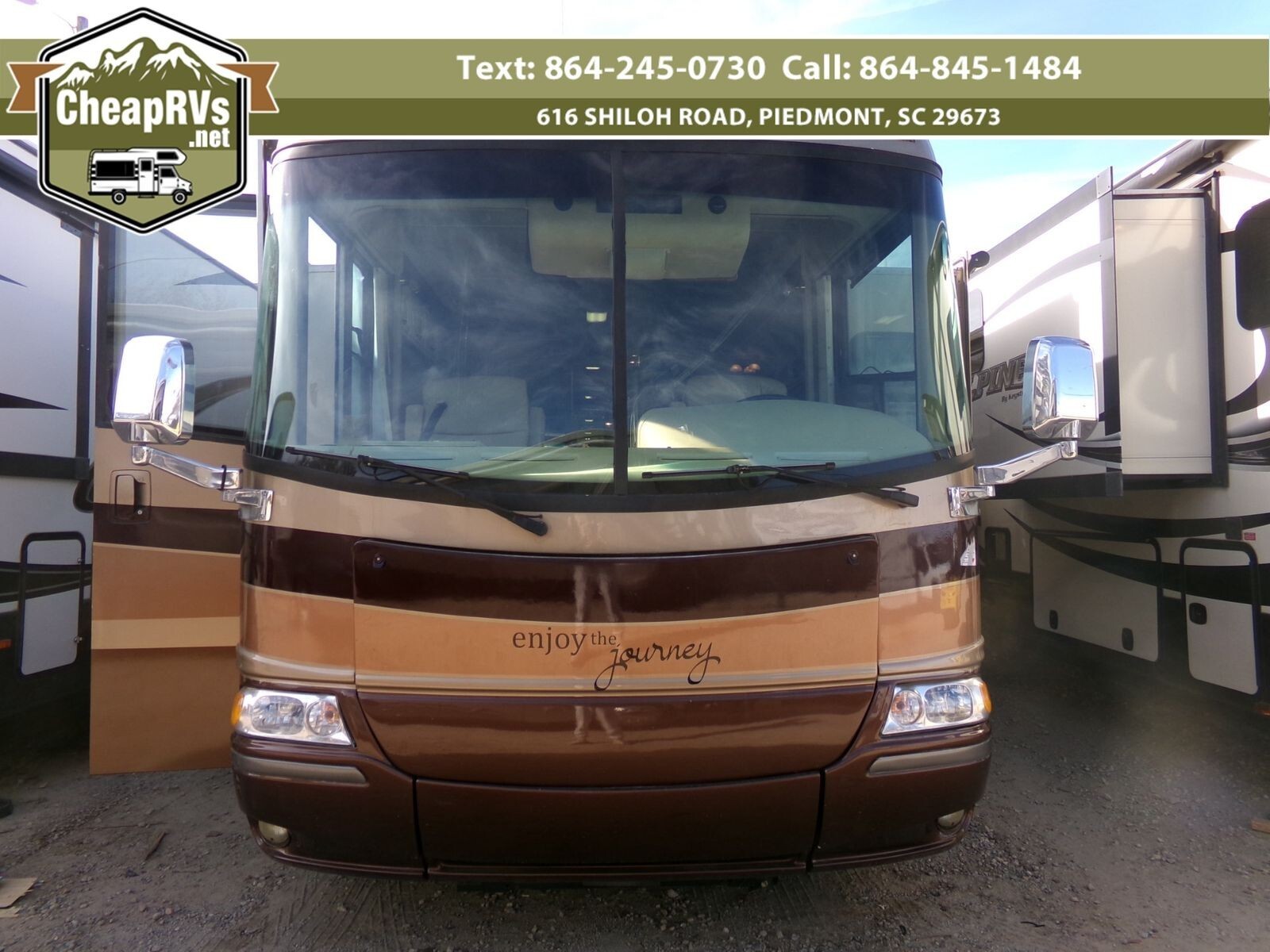 No Reserve Used 350hp Diesel Full Paint motorhome 3 slide RV no newmar winnebago