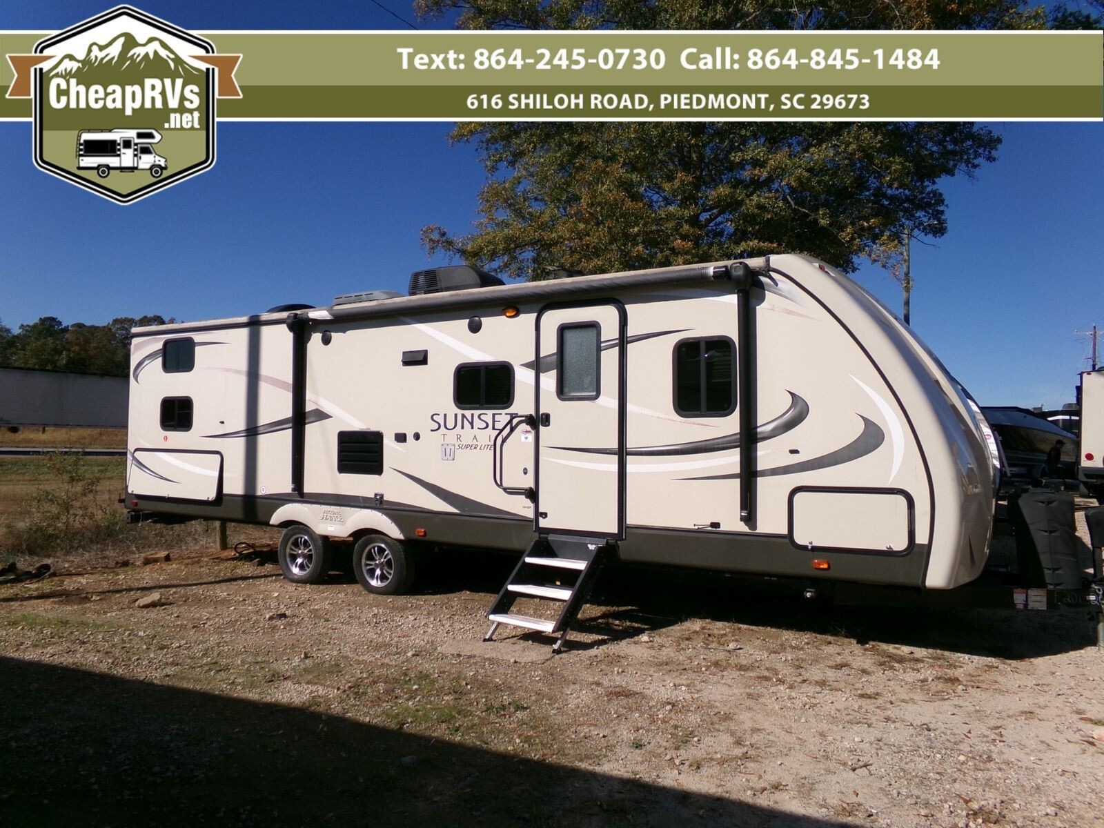 No Reserve Used bunk slide outdoor kitchen nice repo camper RV no keystone jayco