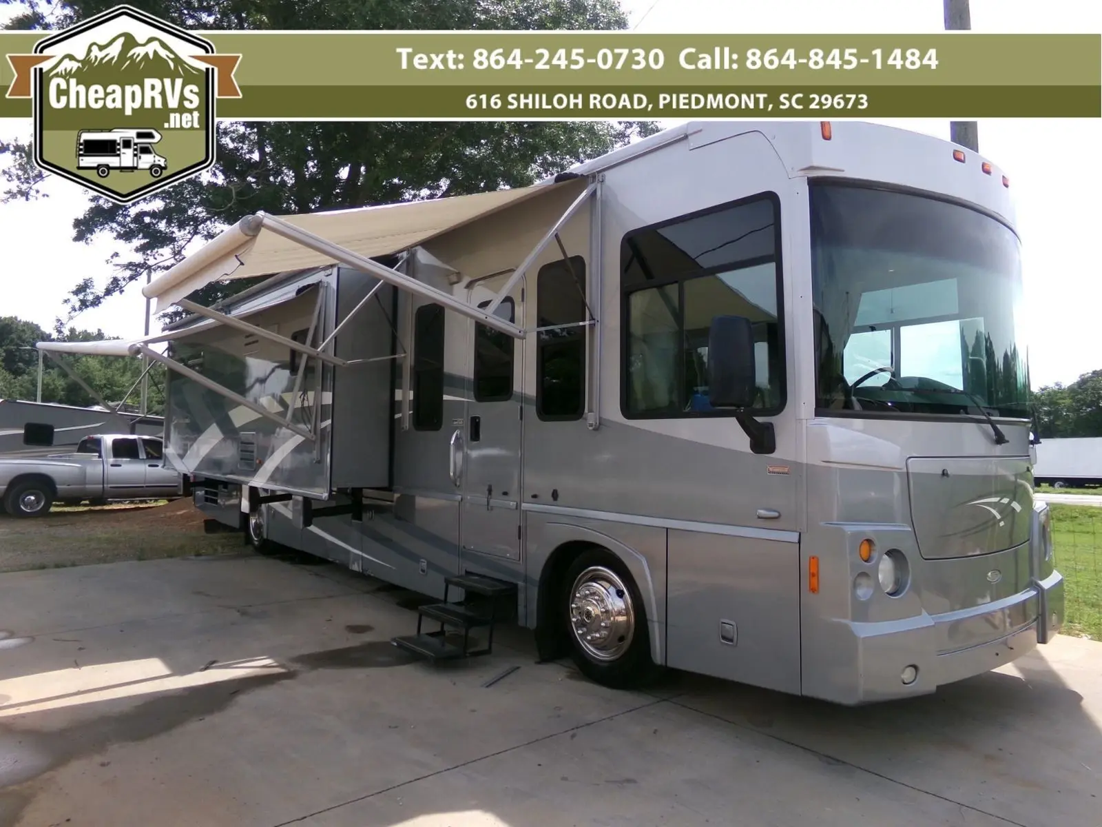 No Reserve Used Full Paint 340hp Diesel Slides Nice no newmar american allegro @
