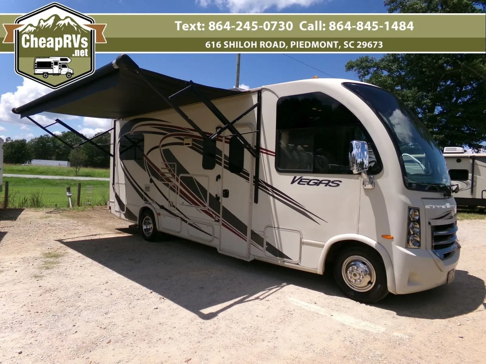 No Reserve Used short RV small motorhome Slide King bed no roadtrek airstream @@