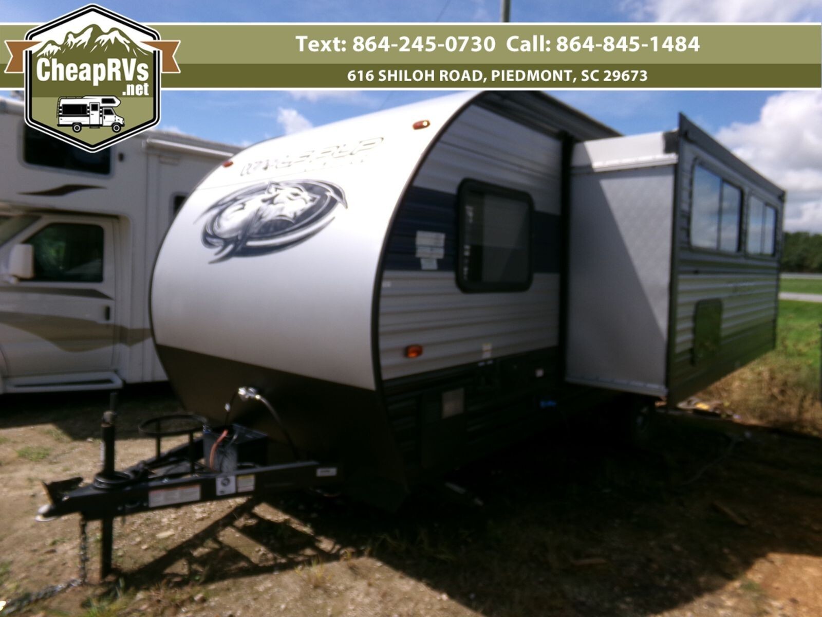 No Reserve Used short small LITE camper trailer Wolf PUP NO R-pod tiny home rpod