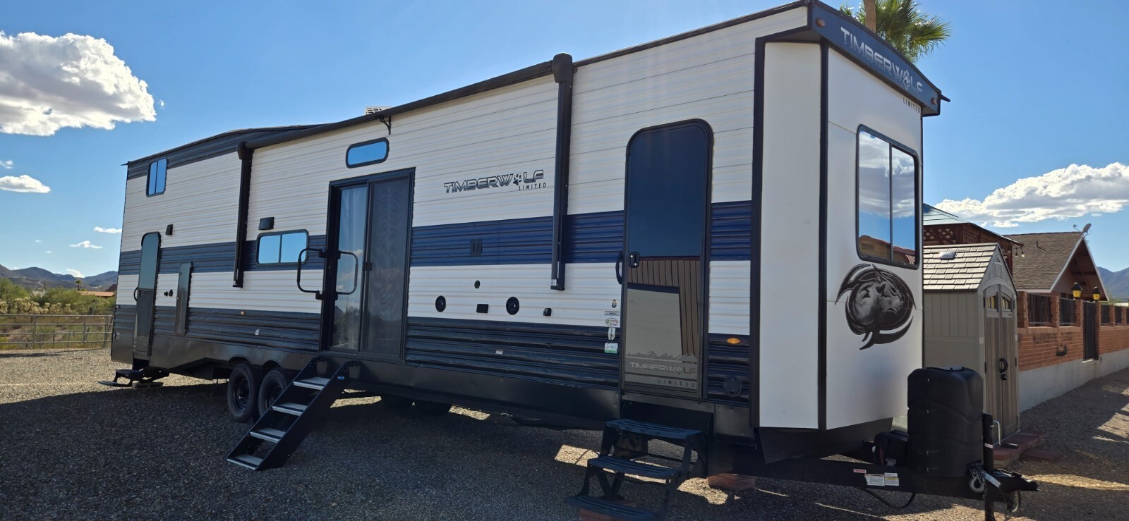 Timberwolf Limited Park Model Trailer, Tiny House, 2 Baths, Loft, Sleeps 10! AZ.