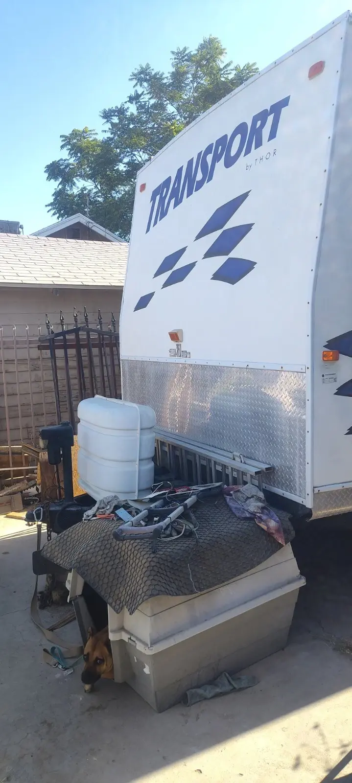 Transport By Thor 28ft Toy Hauler Trailer With Slide Out