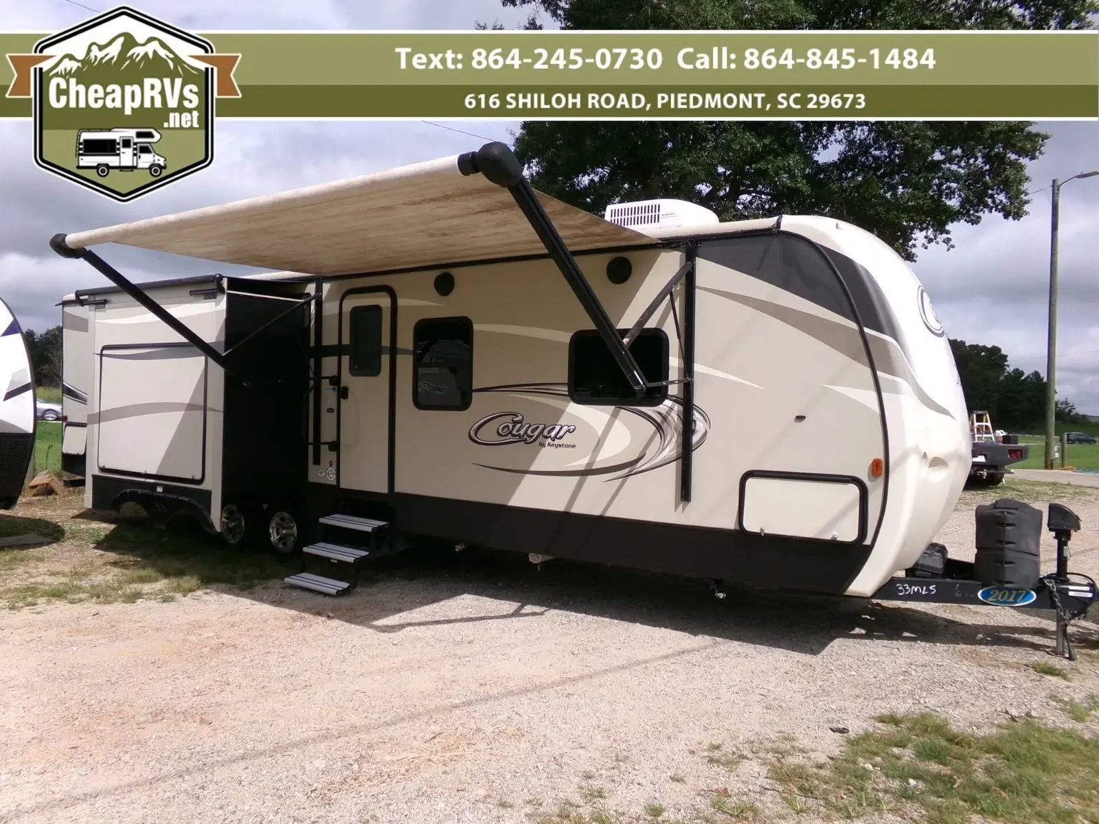 Used 3 slide no Big camper trailer rear kitchen RV cheap worth $27k reserve REPO