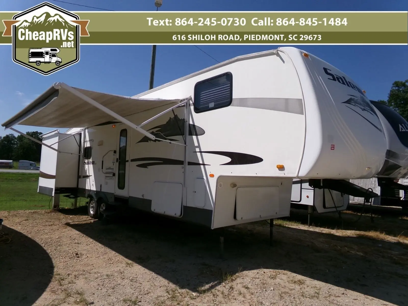 Used 5th wheel 2 bedroom 3 slide bunks no montana REPO low reserve alpine REPO