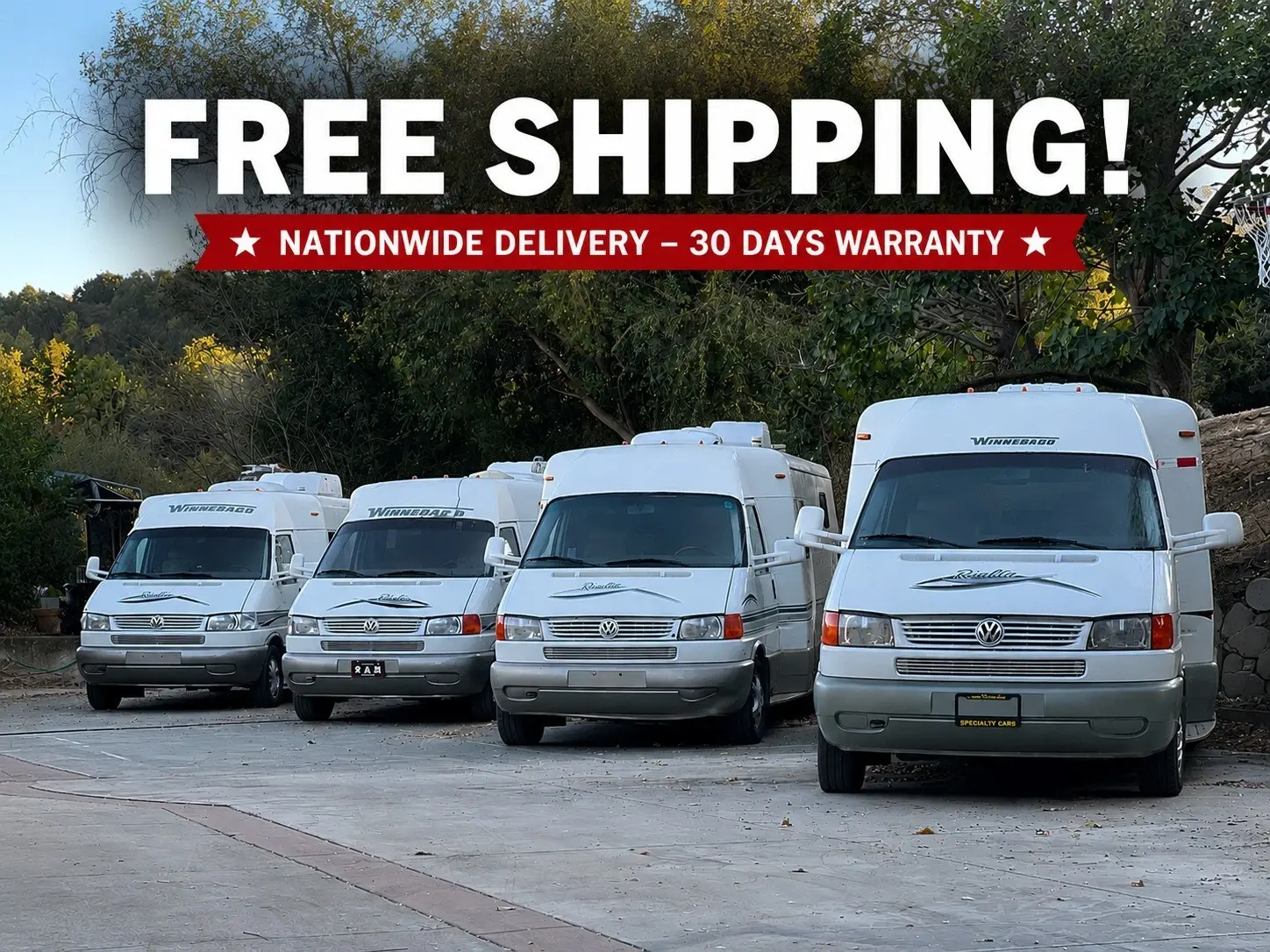 WINNEBAGO Rialta Class-B VW Camper FREE SHIPPING