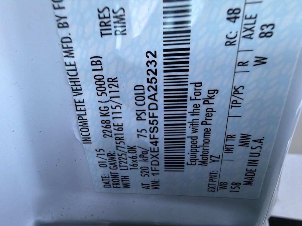 2015 Thor Motor Coach Chateau