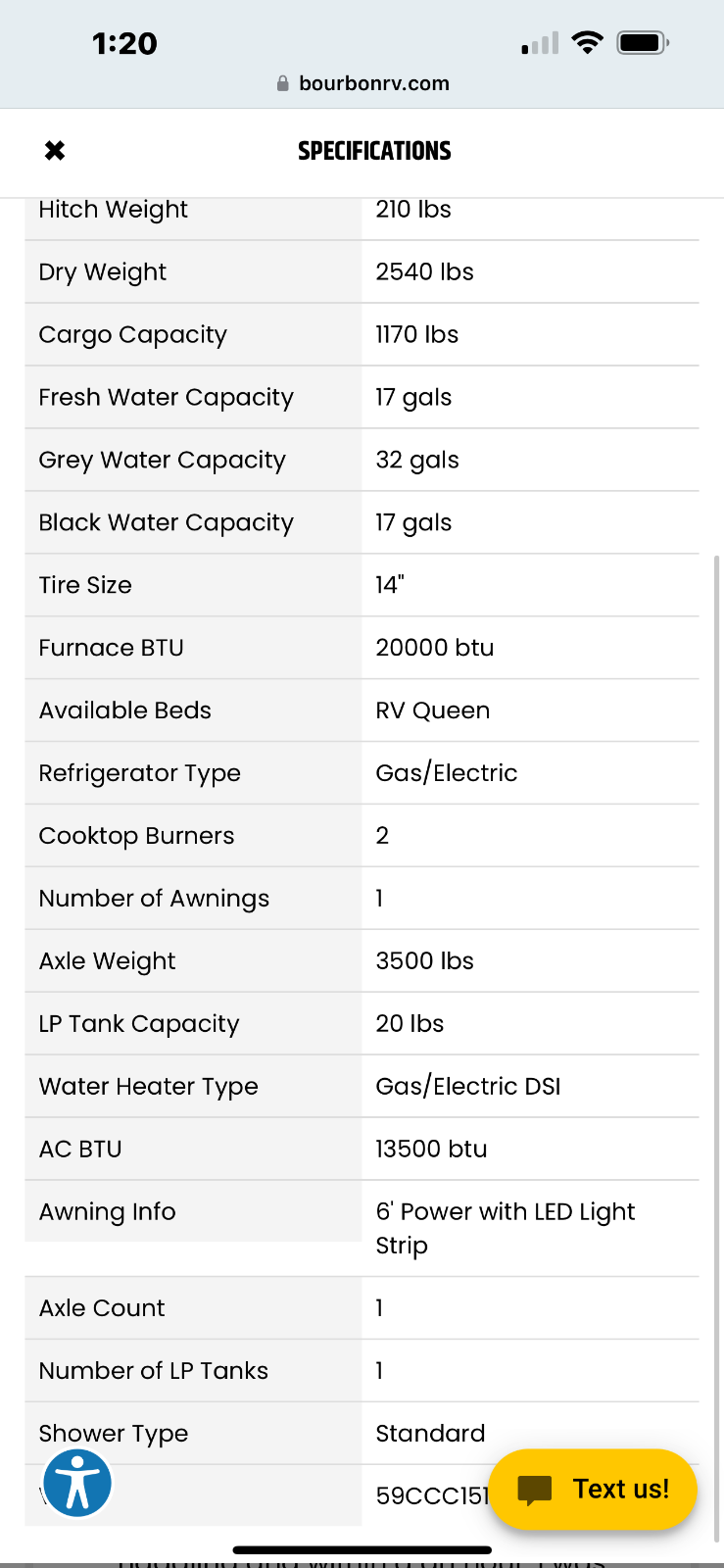 2022 Riverside Travel Trailer