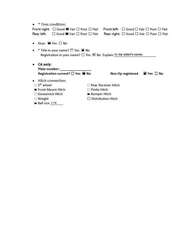 1993 Skyline Aljo Travel Trailer