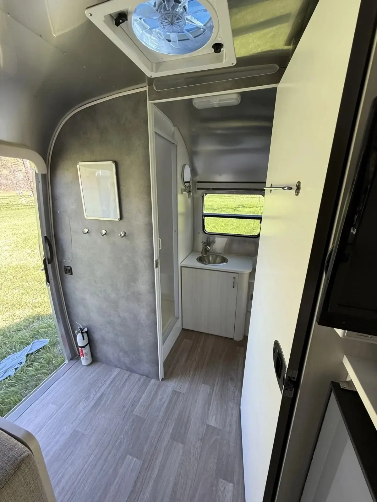 2022 Airstream Bambi Sport 22FB - Front Bedroom & Full Rear Bath