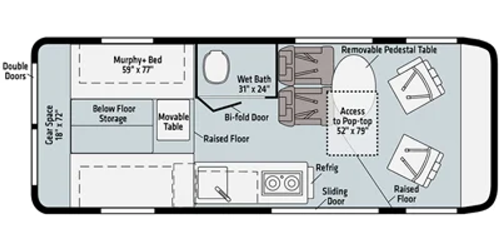 2022 Winnebago Solis Class B Motorhome
