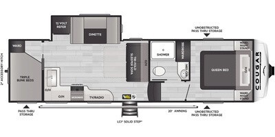 2024 Keystone Cougar Sport Fifth Wheel