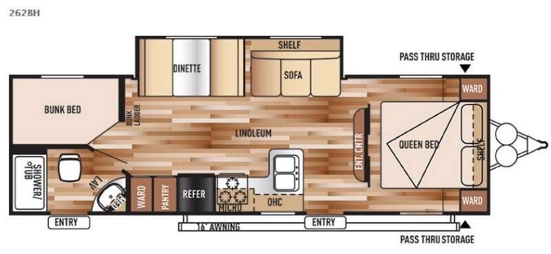 2015 Forest River 262BHXL