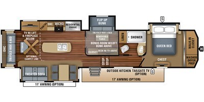 2018 Jayco North Point Fifth Wheel
