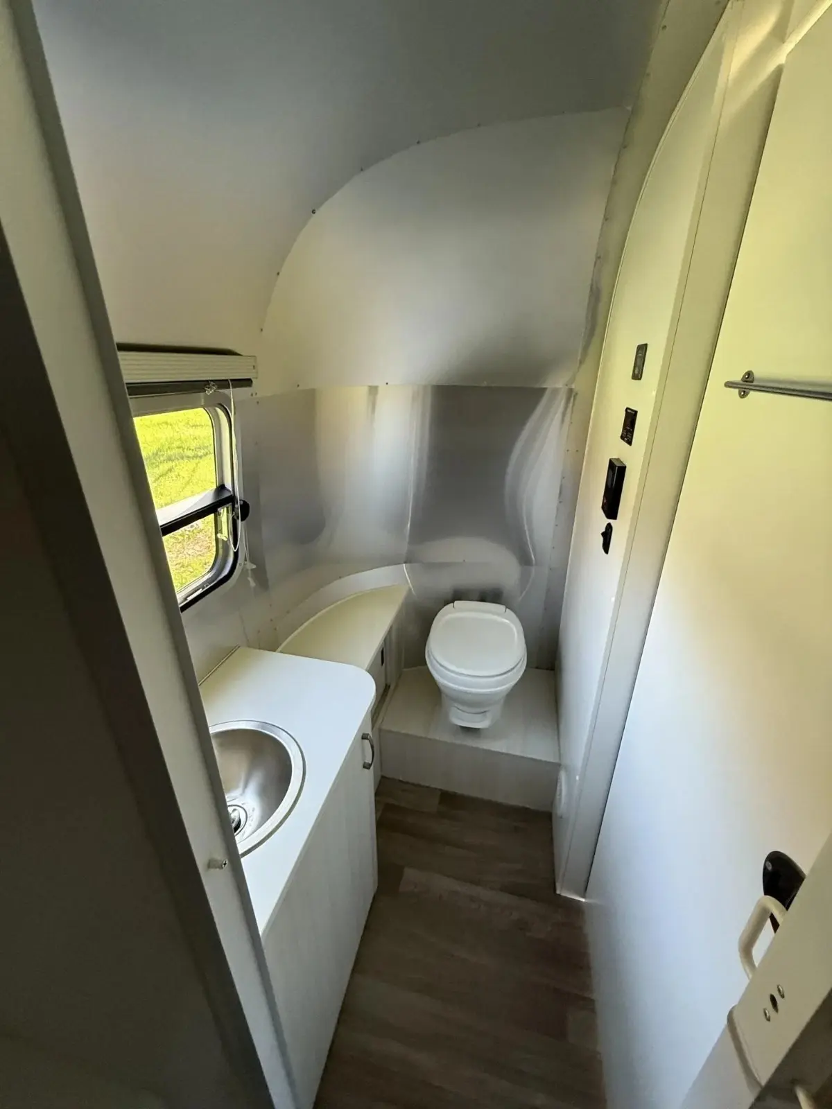2022 Airstream Bambi Sport 22FB - Front Bedroom & Full Rear Bath