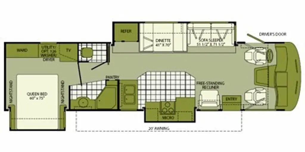 2008 Fleetwood Southwind Class A Motorhome