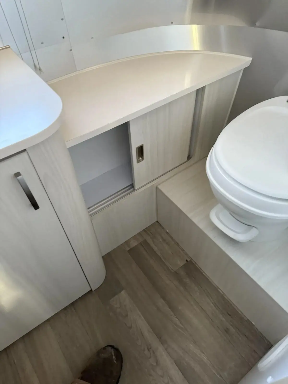 2022 Airstream Bambi Sport 22FB - Front Bedroom & Full Rear Bath