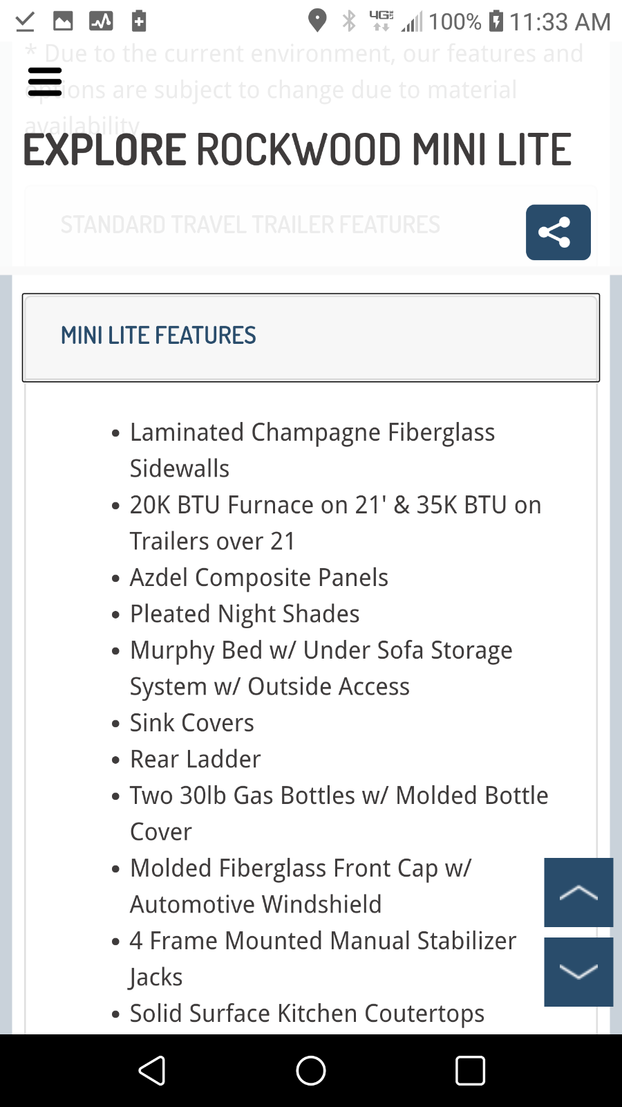 2022 Rockwood 2516s Travel Trailer