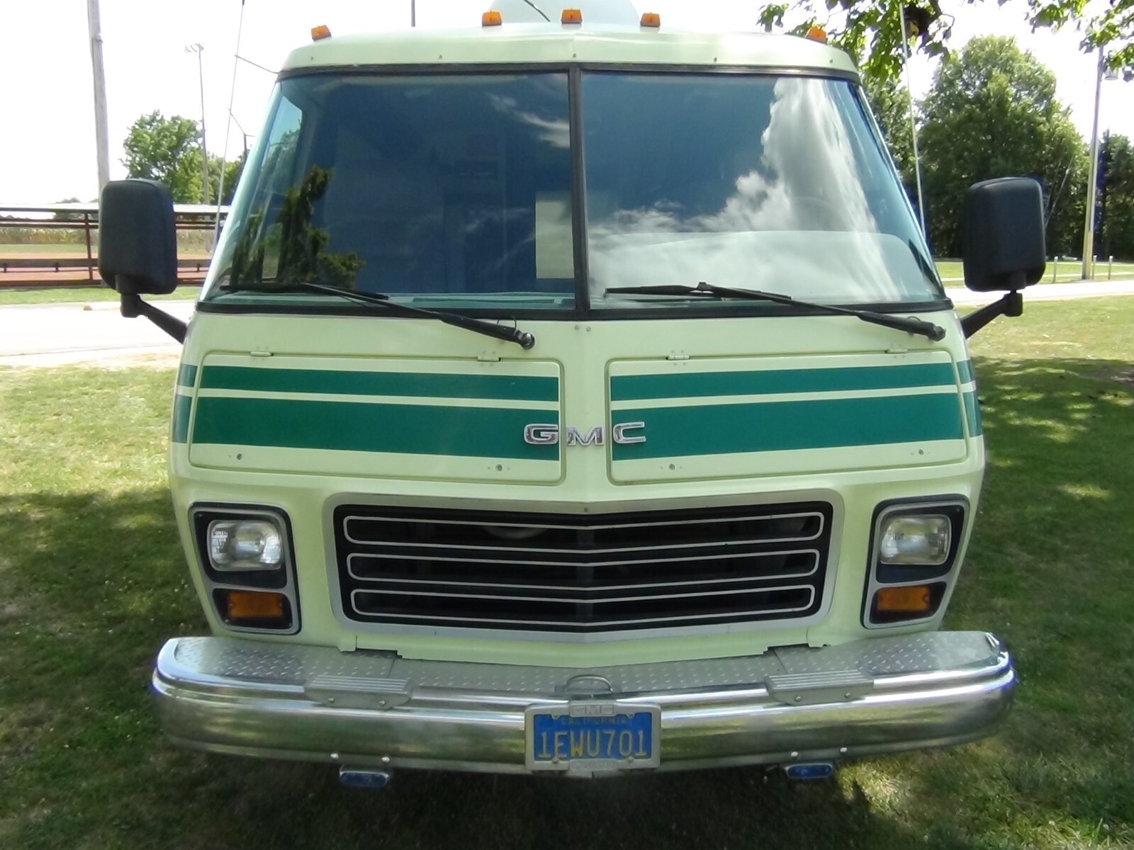 1977 Frosted Mint Green GMC Motorhome Class A Motorhome
