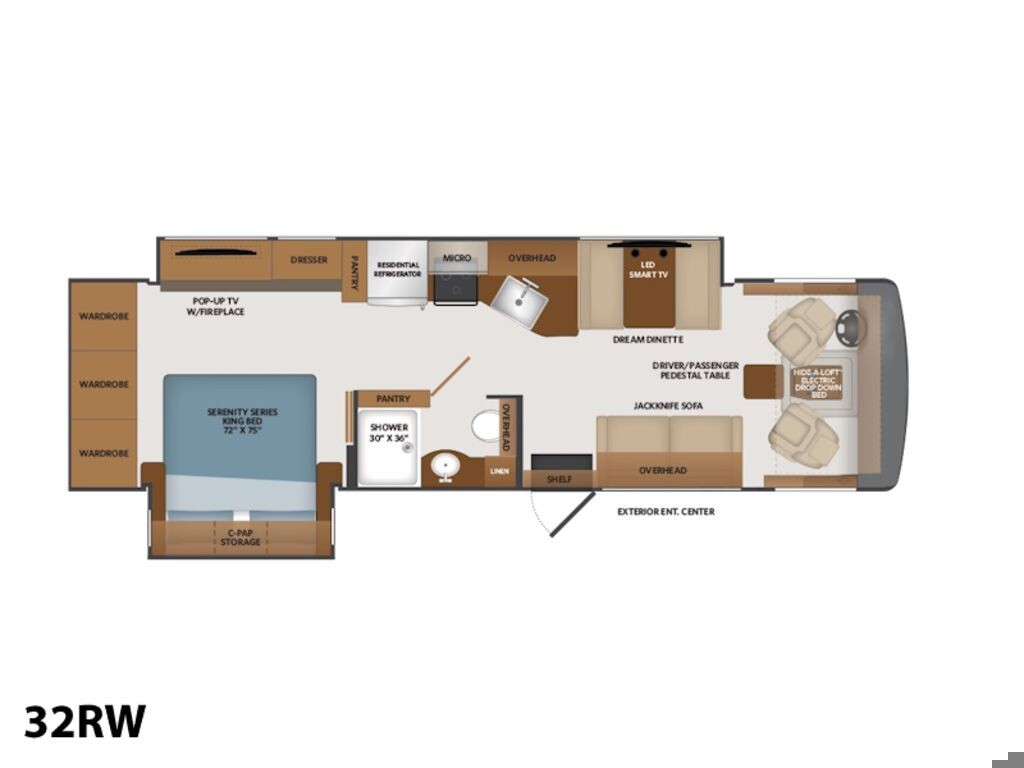 2024 Fleetwood Fortis 32RW Motorized Class A