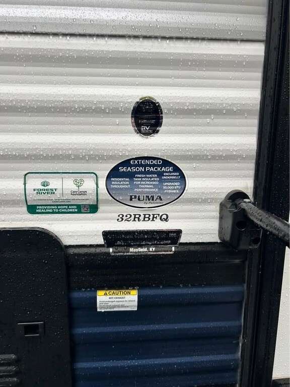 2025 Palomino Puma Travel Trailer