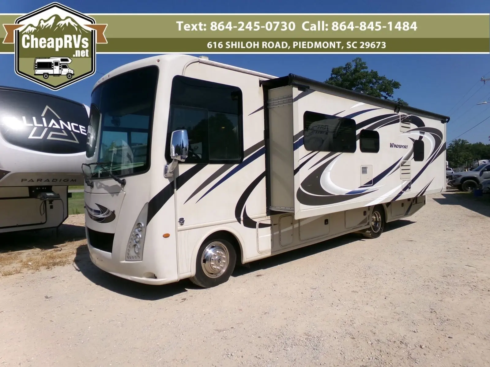 2019 Thor Windsport 29m Motorized Class A