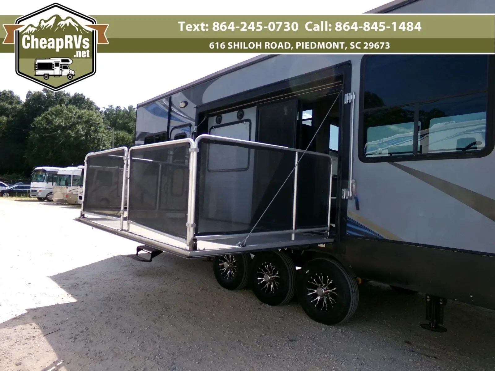 2016 Heartland Road Warrior 420rw Toy Hauler
