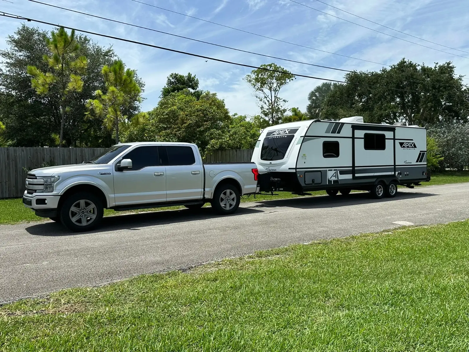 2021 Gray/Black Coachmen Apex Ultra-Lite Camping Trailer