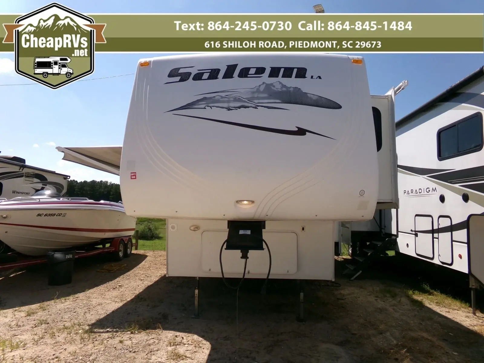 2010 Forest River Salem 326bsts Fifth Wheel