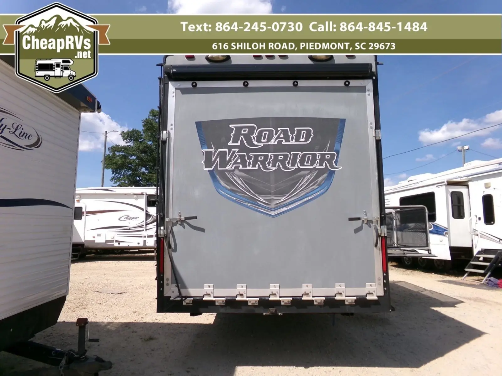 2016 Heartland Road Warrior 420rw Toy Hauler