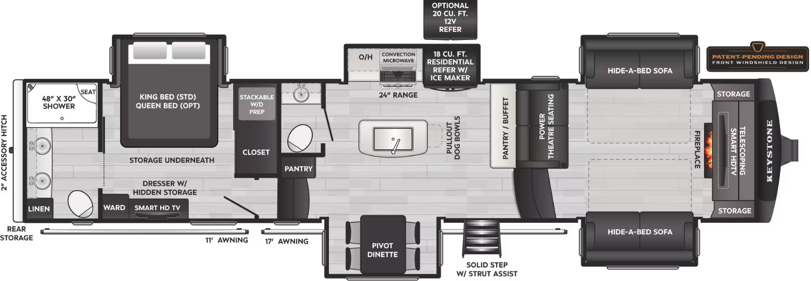 2024 Keystone Montana 3761FL