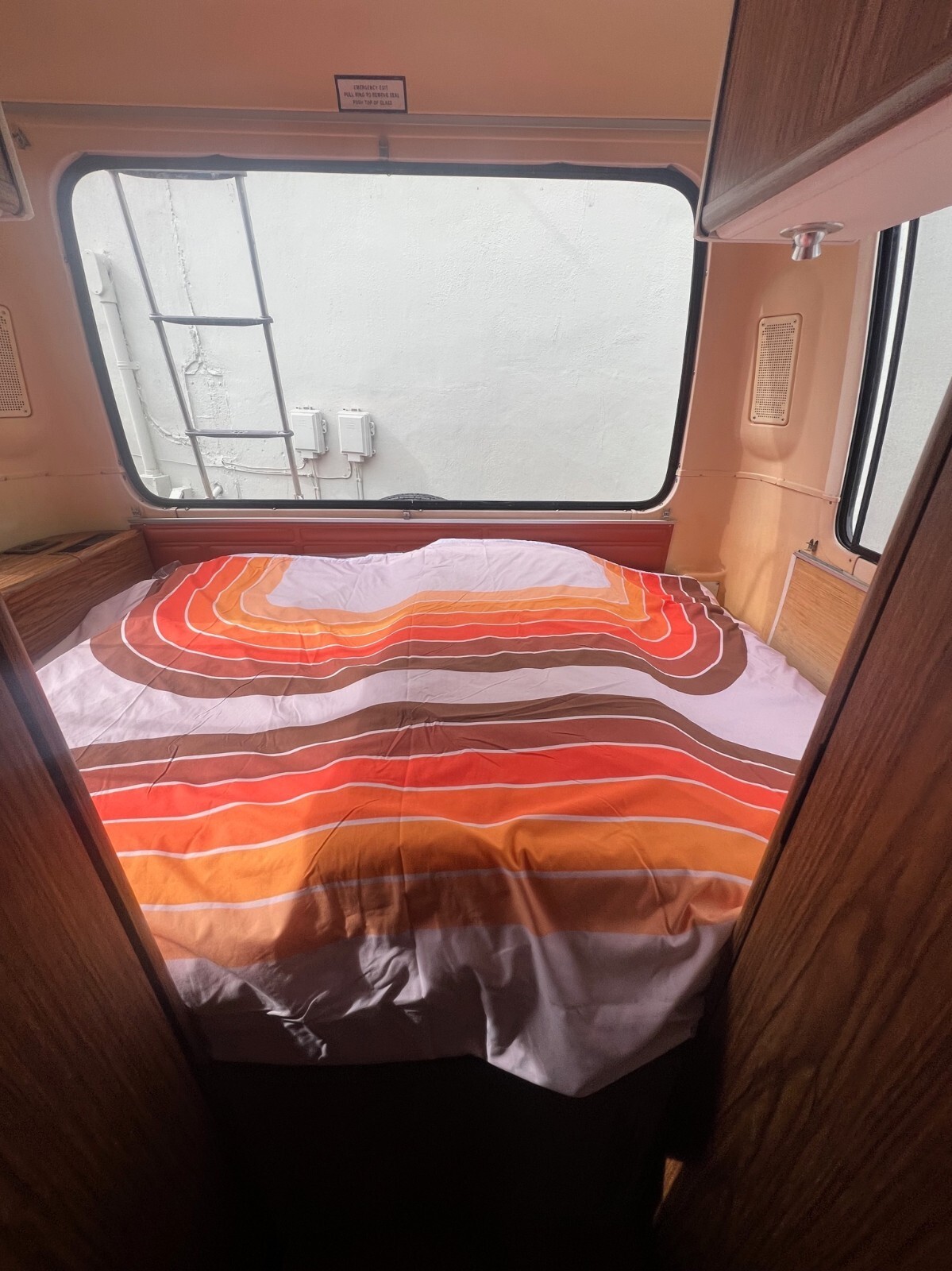 1977 beige GMC GMC motorhome 'Painted Desert Motorhome