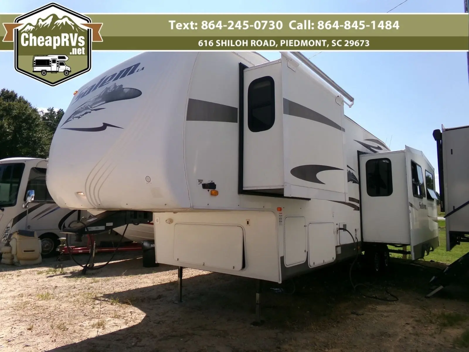 2010 Forest River Salem 326bsts Fifth Wheel