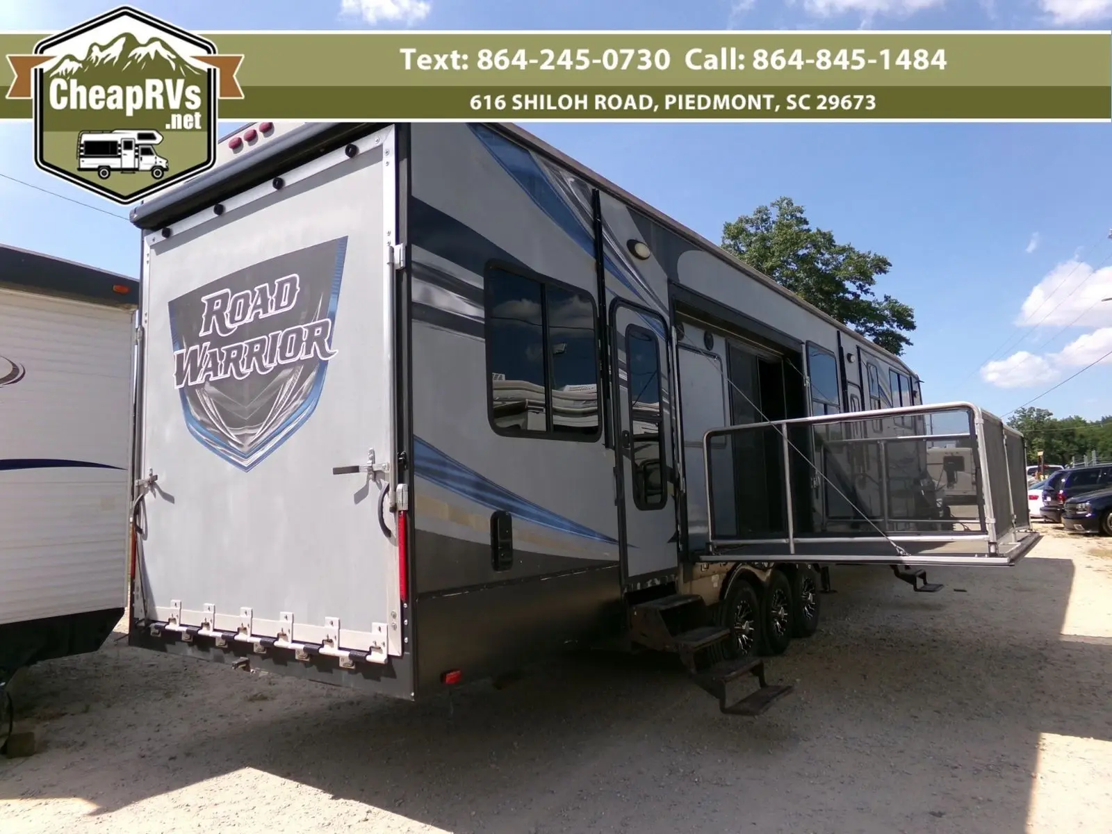 2016 Heartland Road Warrior 420rw Toy Hauler