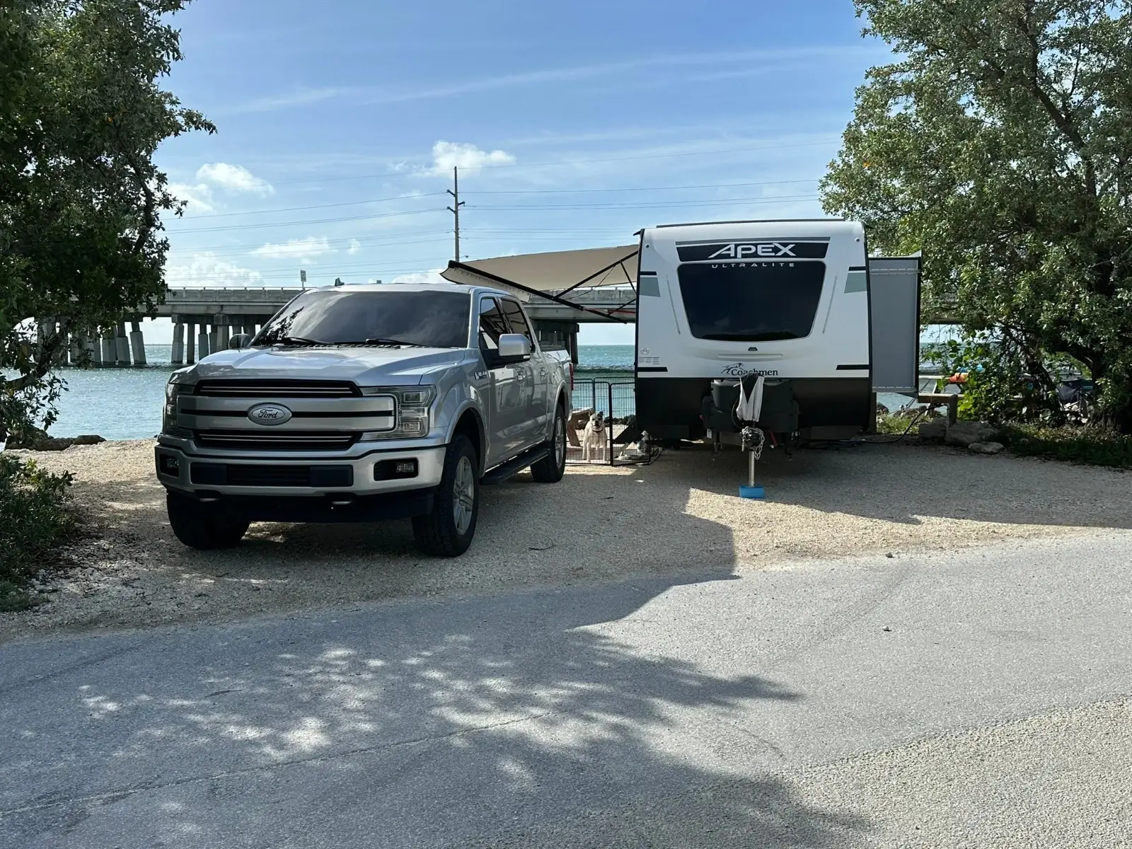 2021 Gray/Black Coachmen Apex Ultra-Lite Camping Trailer